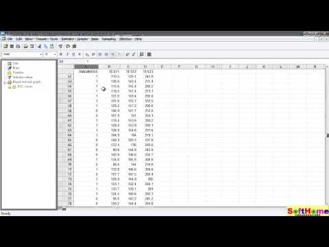 Tutorial for MedCalc Comparison of ROC Curve: 教學