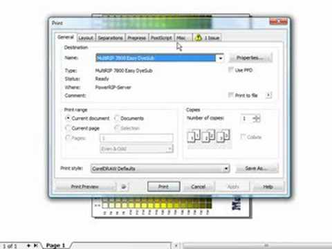 how to turn epson driver color management on