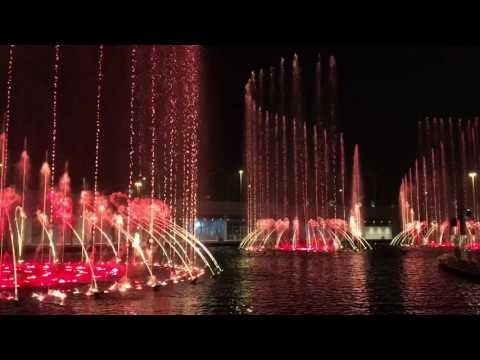Kuwait Cultural Centre Fountain Show