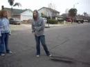 Brittney and her AMAZING trick! hehe