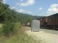 CSX N654 at Pikeville, KY 6-8-08