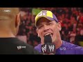 WWE 2011 - The Rock vs John Cena vs The Miz 3/28/2011 (HD)