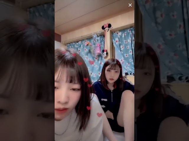 【tiktok】2人そろって！ごちそうさま#tiktok #美女 #乳首 #おっぱい #谷間 #えろい #ポロリ