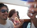 feest op de zeilboot