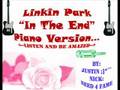 Linkin Park In the End {Piano}