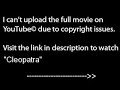 Cleopatra, PART 1 /9,full film/movie online part1