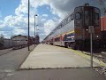 A sweet meet up of BNSF N/B and departure of the #716