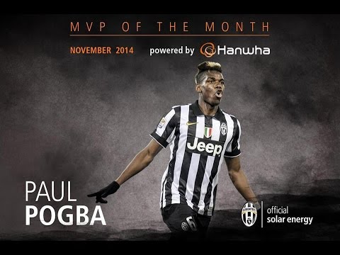 Paul Pogba's goals and skills November 2014 - MVP of the month powered by Hanwha