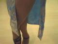 Qipao and pantyhose