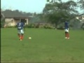 Cavour Ndam Soccer Player Center Libiih Thomas Cameroon