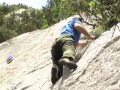 arrampicata nella gola della rocchetta