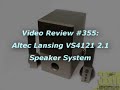 Altec Lansing VS4121 2.1 Speaker System