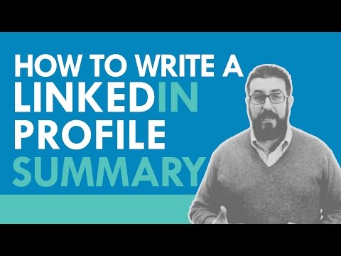 how to write a linkedin profile summary