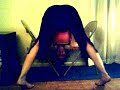 Chair Sirsasana part 1 frontal view.joniwellness