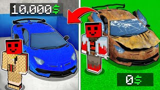 1 vs 9999 SEVİYE ZENGİN SAMET !! - Minecraft