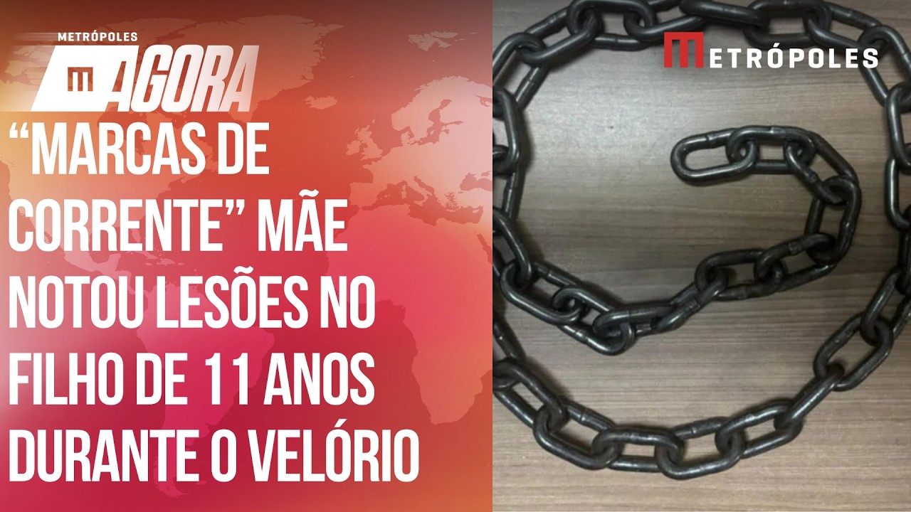 "Ele tinha marcas de corrente no rosto”, diz mãe após velar filho morto em casa