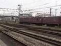 ｸﾓﾔ443系電気検測車　2003.8.13岡山駅