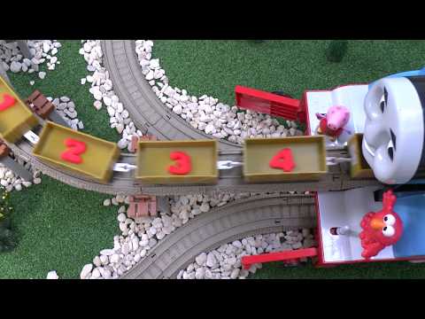 Peppa Pig Counting Thomas and Friends Play Doh Cars Accidents Sesame Street 123 Elmo Learn To Count