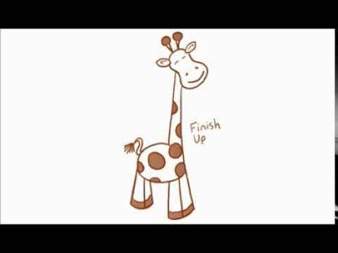 how to draw giraffe