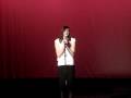 Chelsea singing @ the Whitby Idol 2009 finale