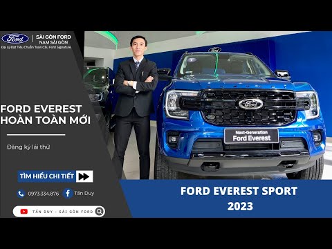FORD EVEREST 2023 ALL NEW GIÁ CHỈ TỪ 1.099 TỶ - NHẬN XE SỚM NHẤT VIỆT NAM| TẤN DUY - SÀI GÒN FORD|