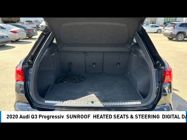 2020 Audi Q3 Progressiv | SUNROOF | HEATED SEATS & STEERING in Cars & Trucks in Strathcona County