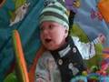 Corban yelling at mummy :P