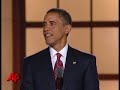 Barack Obama nomination at cavernous Invesco Field