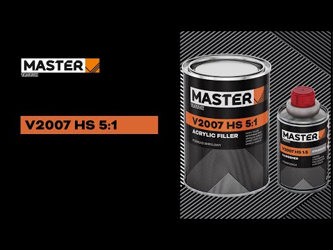 Application de l’apprêt V2007 HS 4:1 / 5:1 Master