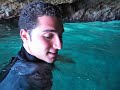 Cave Exploration in Kefalonia Greece on Private Beach