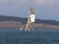 BMW Oracle 2008 Steering with Sails through Kelp