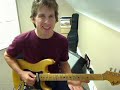 blues soloing ideas in a