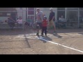 My son Jamin at bat during a t-ball game.
