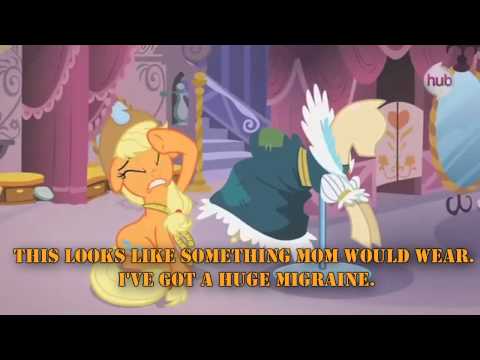telling - Ever wish ponies just sang what was happening in the video? Well now they do, in this fifth installment of pony literal videos, What My Cutie Mark is Telling...