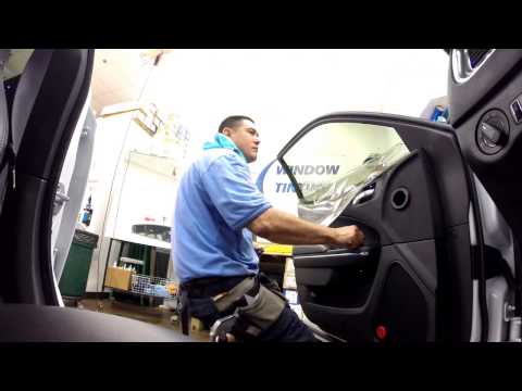 how to fit pre cut window tint