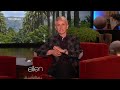 it's a new installment of ellen's hidden camera pranks with dennis quaid! this time, she's in his ear telling him what to say to this lovely man who is just ...