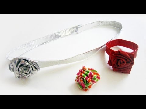 how to make a ribbon belt with d'rings