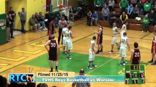 TVHS Boys Basketball vs Warsaw