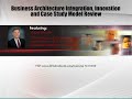 Building a Business Architecture Using Value Chains & Value Streams