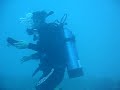 scuba diving at Key West (cayman wrack)