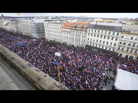 Tschechien: Grodemonstration in Prag gegen die Ukraine ...