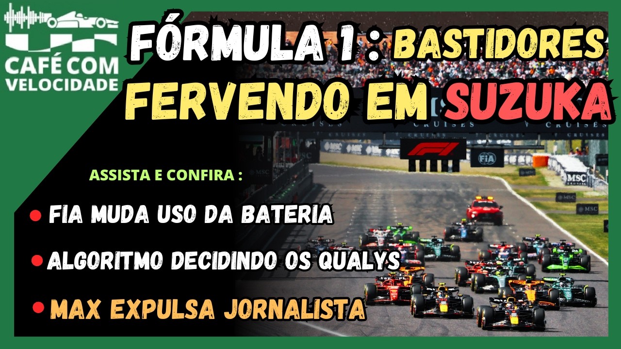 Fórmula 1: LIVE antes do 1º treino livre do GP do Japão | ALÉM DA VELOCIDADE