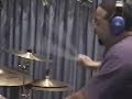 drummer bill henderson puttin it down in st. louis with andre moore on organ and boards.
