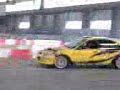 Alberto Meira entrenando con el coche de Javi Cousi�o