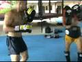 Elbe trains with WMC Ratchadamnern Champ Bernueng Sakhomsin