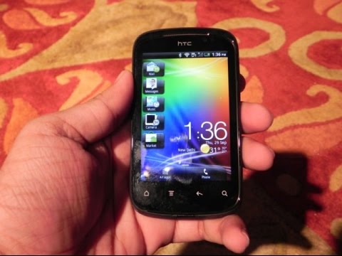 how to open htc phone