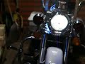 Strobe-passing rouge-sur Road King