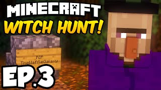 Minecraft: WITCH HUNT Ep.3 - FINDING THE WITCH'S APPRENTICE & WITCH!!! (Minecraft Adventure Map)