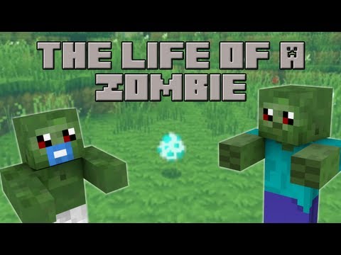 The Life of a Zombie (Minecraft Machinima)