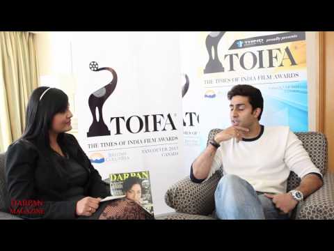abhishek bachchan - DARPAN Magazine interviewed Bollywood megastar Abhishek Bachchan, who is in Vancouver with his wife Aishwarya Rai for the Times of India Film Awards. He was ...